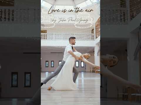 💃🕺 Fun & Easy Wedding Dance to Love is in the Air by John Paul Young #weddingdance #wedding #short