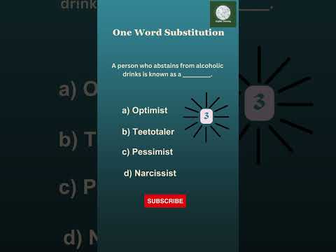 One Word Substitution asked in SSC exams | Competitive exams #english #learning #ssc #ssccgl #sscgd