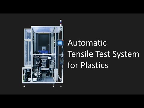 Automatic Tensile Test System for Plastics