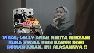 Viral, Lolly Putri Sulung Nikita Mirzani Buka Suara Usai Kabur dari Rumah Aman, ini Alasannya !!