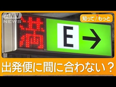 羽田駐車場の予約枠「満車」　航空券販売好調で混雑懸念　空き待ち代行サービスも登場【知ってもっと】【グッド！モーニング】(2024年12月24日)