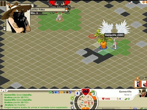 PvP LVL 1 !!! Panda Vs Anutrof Dofus Retro