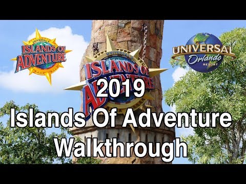 2019 Islands Of Adventure Walkthrough