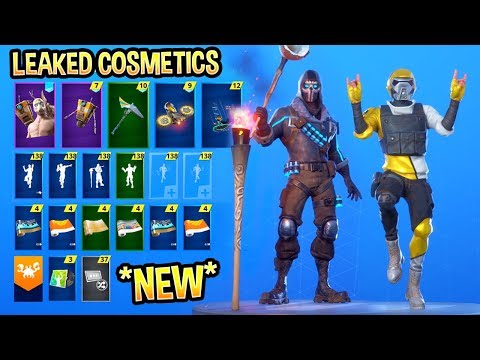 *NEW* All Leaked Skins & Emotes..! *BORDERLANDS* (Vulture, Llama Bell Music Disk..!)