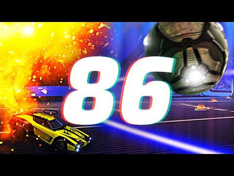 ROCKET LEAGUE INSANITY 86 ! (BEST GOALS, FREESTYLES, 400K SUBSCRIBERS 💜!!)