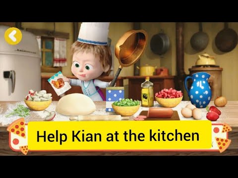 🥳 let's make pizza together !!!(👶Kian) pizza 🍕 game 🎮