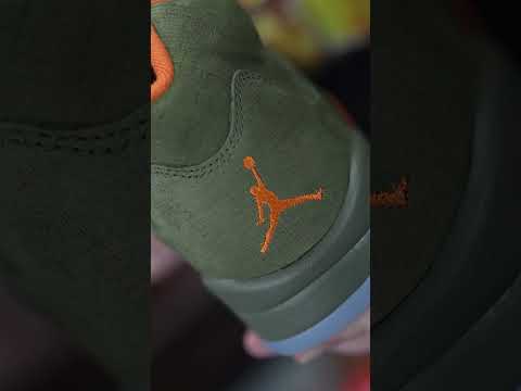 REVIEWING THE AIR JORDAN 5 OLIVE SNEAKERS IN UNDER 60 SECONDS!