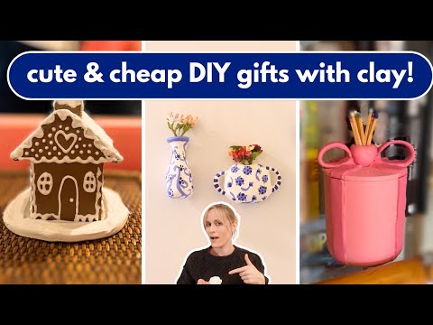 Cheap DIY Holiday Gifts That People Actually Want (with Clay)