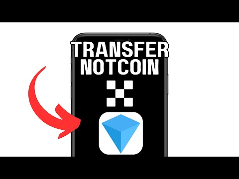 TRANSFER NOTCOIN FROM TONKEEPER TO OKX WALLET 2025! (FULL GUIDE)