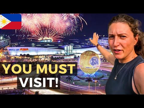 We Went To The BIGGEST MODERN MALL In The Philippines - SM Mall Of Asia, Manila 🇵🇭