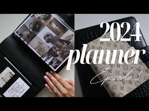 2024 PLANNER SET UP & VISION BOARD | May Paper Co. Unboxing | Ep 3, 2024 Reset Series