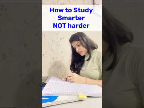 How to Study SMARTER Not Harder 🎯#studytips #studymotivation #ca #cs #cma