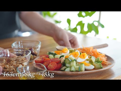 4 diet salad recipes | weight loss recipe | easy to make | lost 10kg in 2 month without exercise