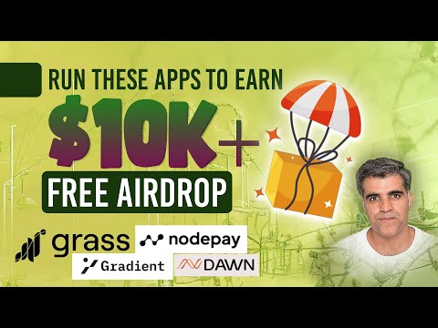 How to Farm FREE Airdrops with Browser Extensions & Apps | Grass Nodepay Gradient Network DAWN