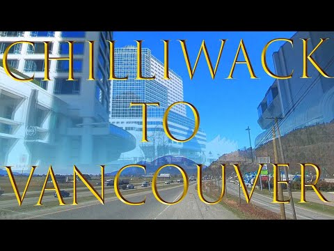 No Need to Drive: Witness a Mesmerizing Hyperlapse from Chilliwack to Vancouver! Spring 2023 4K