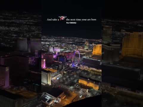 Ditch the cliche walk down the strip, take the Helicopter ride in Las Vegas! #grubhubshorts