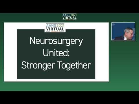 2021 AANS Presidential Address: John A. Wilson, MD, FAANS