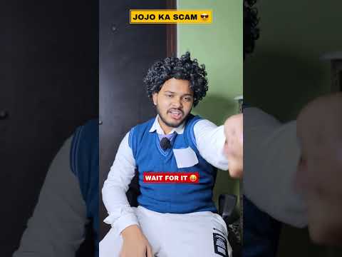 Jojo ka Scam 😅 || Wait for it🤫😂 #comedy #aruj #funny #jojo #relatable