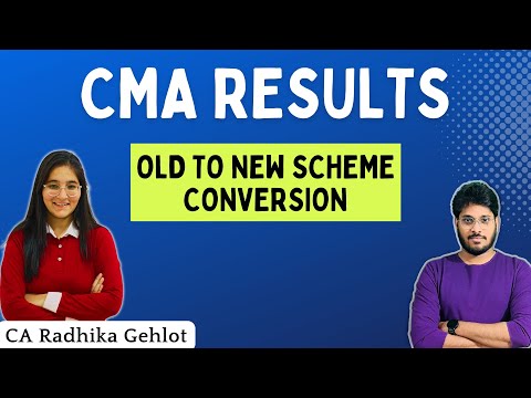 CMA OLD TO NEW CONVERSION | CMA RESUTLS | BY RADHIKA GEHLOT