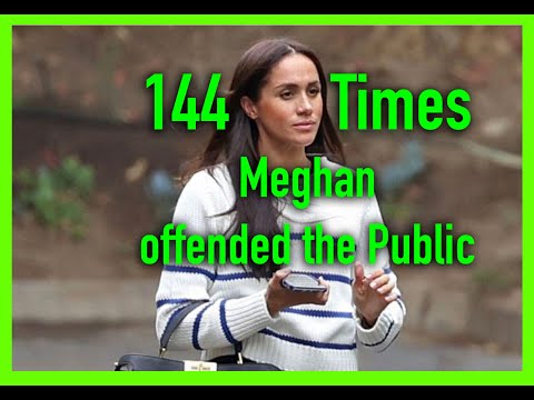 144 TIMES MEGHAN OFFENDED THE PUBLIC. #17 in NEW SERIES