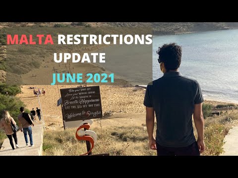 Malta Restrictions Update - June 2021