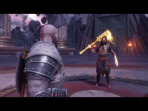 God of War Ragnarök-Valhalla-⭐No Damage⭐-Tyr Fight☠️