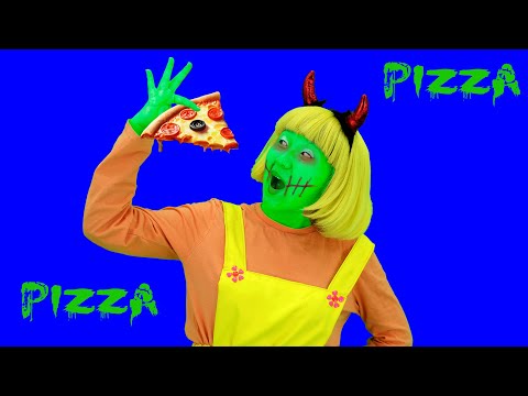 🧟‍♂️Zombie 🍕 Pizza 🎶 Song Nursery Rhymes - Sing Along with Creepy Toppings | Lilibo