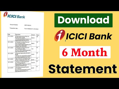 Icici Bank Statement Kaise Nikale 2025 | Icici bank Account Statement Download in PDF