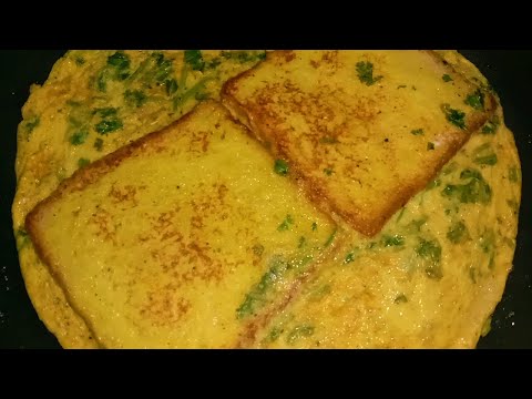 2 నిమిషాలలో బ్రెడ్ ఆమ్లెట్ ||Bread omlet in 2mins.