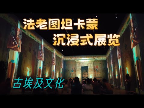 vlog｜图坦卡蒙沉浸式展览体验🏺｜法老Tutankamon｜穿越千年，探索古埃及的神秘文化✨｜感受图坦卡蒙墓葬的奇迹与震撼⏳｜西班牙马德里 VR体验 ｜小米丘 XiaoMiChu