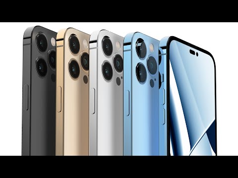 iPhone 14 Pro & 14 Max Leaks! Dual Hole Punch, Flat Lens, Titanium, No Sim, Full Redesign!