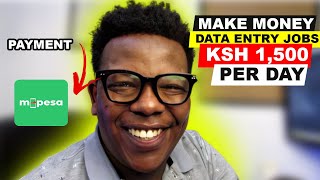 (KSH 1,500 PER DAY)Make Money Online Doing Data  Entry JOBS|Working for Home