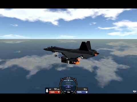 Booster takeoff in SimplePlanes