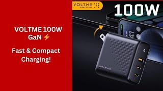 VOLTME 100W GaN Charger Review | Best Fast Charger for MacBook, iPhone 15 & More