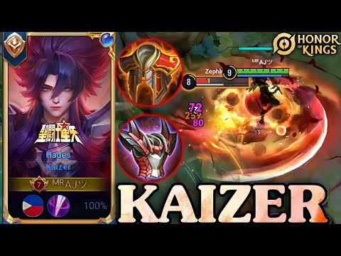 Honor of Kings (Kaizer) Saint Seiya Hades Tank Jungle Rank Grandmaster