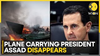 Syria Rebels: Plane Carrying President Assad Disappears | World News