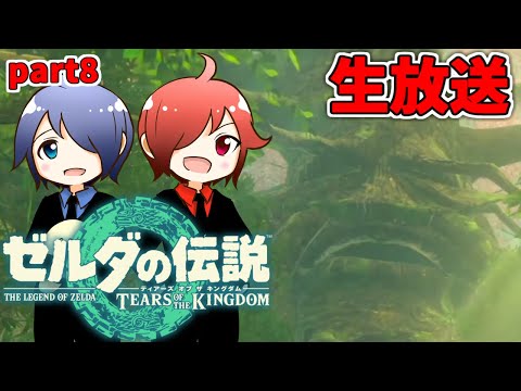 🔴【ゼルダの伝説】兄弟でティアキンやるよ #8 ※ネタバレコメントNG【ティアーズ オブ ザ キングダム】