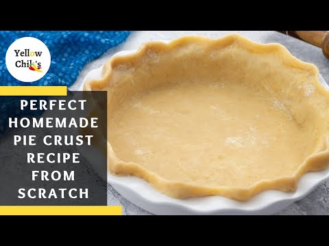 Buttery & Flaky Homemade Pie Crust Recipe | Easy Step-by-Step Guide