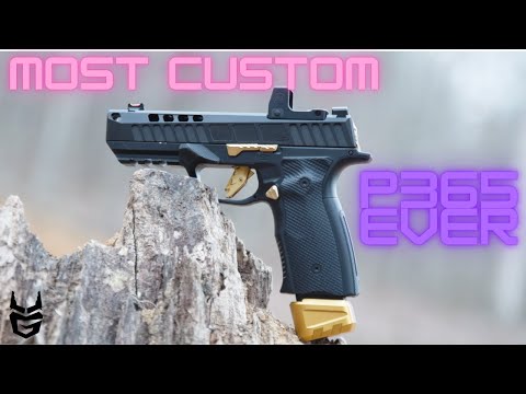 Most Custom P365 ever?? Shalotek/Tyrant CNC