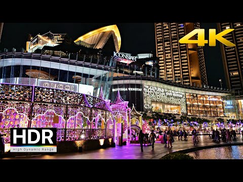 Evening Walk in ICONSIAM - Bangkok 2023 [4K HDR Walking Tour]