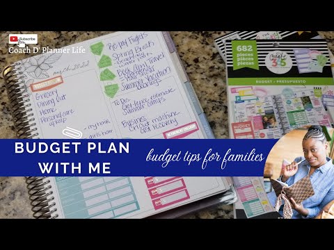 Monthly Budget Plan with Me March 2022| Family Spending Habits