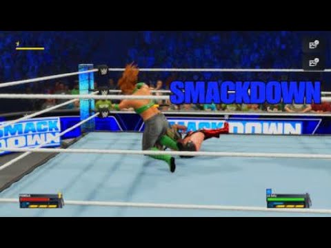 WWE 2K23 SMACKDOWN LA SALTY VS PALOMA!!!!!!!!!!!!!!!!