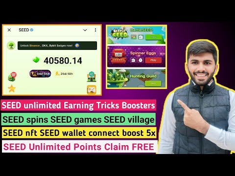 SEED NFT Buy Kaise Kare | SEED Unlimited Free Tokens Claim | SEED Ziada Se Ziada Tokens Claim Karein