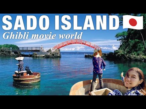 NIIGATA🇯🇵 Trip to Sado Island🚢  Gold Mine and Shukunegi Village⭐️ Japan travel vlog