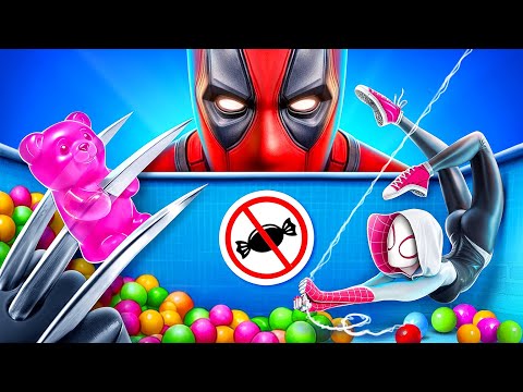 Easy Ways to Sneak Sweets into the Water Park! Deadpool vs Wolverine at the Cinema!