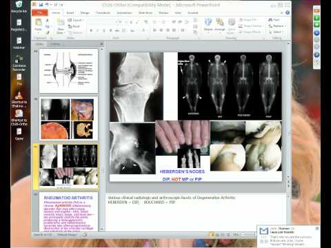 Medical School Pathology 2012 Session 073 Ortho II.mp4