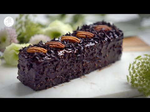 巧克力旅行蛋糕｜ Chocolate Pound Cake ｜巧克力磅蛋糕｜ASMR cooking no talking cake｜4K