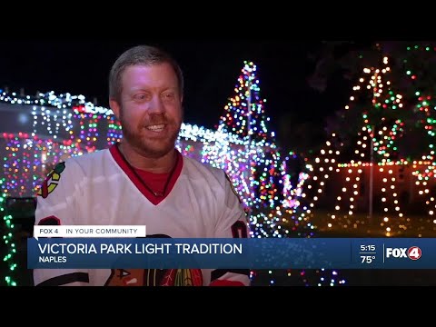 It's Tradition! Meet Naples man who helped start Victoria Park light tour