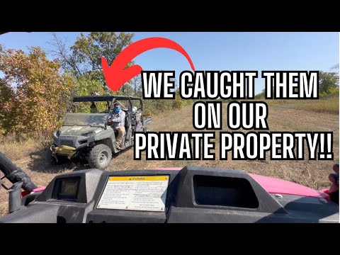 Caught Trespassers On Our Private Property!! We Sent the Drone Up...