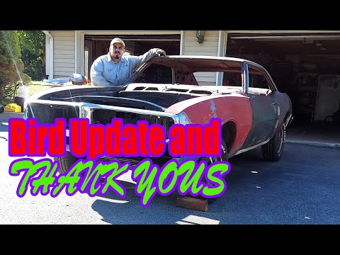 1968 Pontiac Firebird Update:  Saying Thanks to Great People